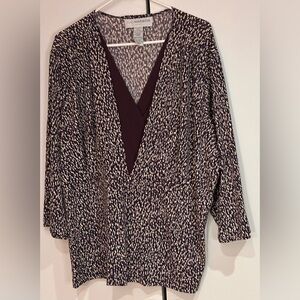 Sag Harbor Blouse. Size 2X